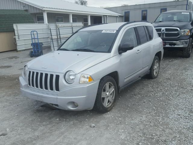 1J4NT4FAXAD659454 - 2010 JEEP COMPASS SP SILVER photo 2