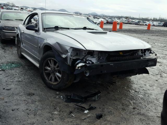 1FAFP40654F214153 - 2004 FORD MUSTANG SILVER photo 1