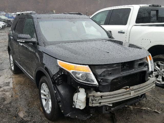 1FM5K8D83FGB63770 - 2015 FORD EXPLORER X BLACK photo 1