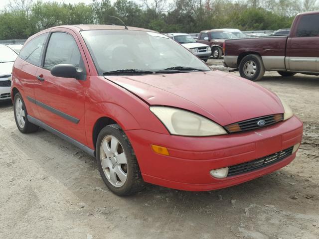 3FAFP31351R184309 - 2001 FORD FOCUS ZX3 RED photo 1