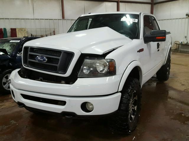 1FTPX14V37FA28324 - 2007 FORD F150 WHITE photo 2