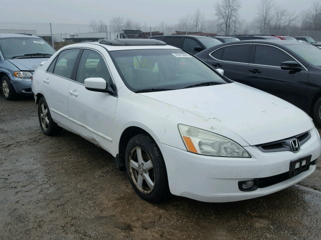 1HGCM56663A088093 - 2003 HONDA ACCORD EX WHITE photo 1