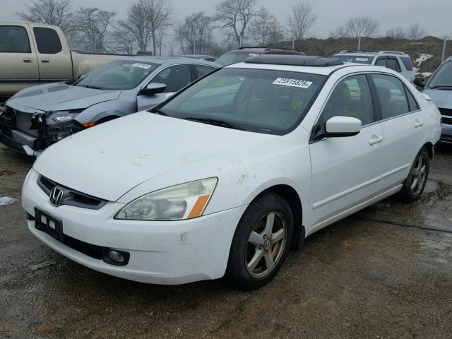 1HGCM56663A088093 - 2003 HONDA ACCORD EX WHITE photo 2