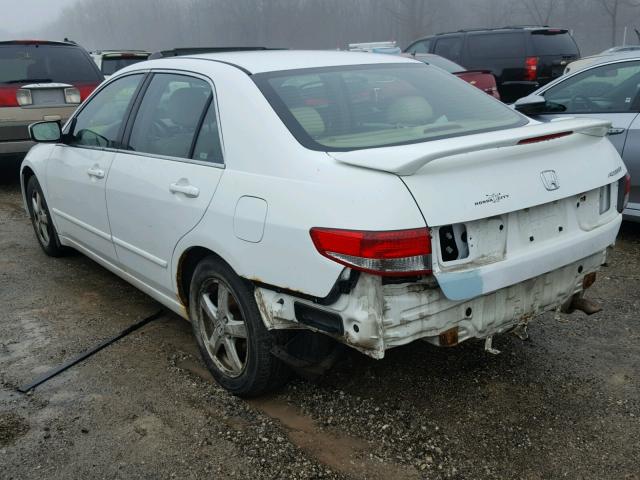 1HGCM56663A088093 - 2003 HONDA ACCORD EX WHITE photo 3