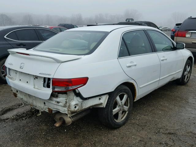1HGCM56663A088093 - 2003 HONDA ACCORD EX WHITE photo 4