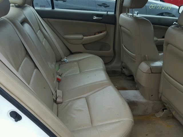 1HGCM56663A088093 - 2003 HONDA ACCORD EX WHITE photo 6