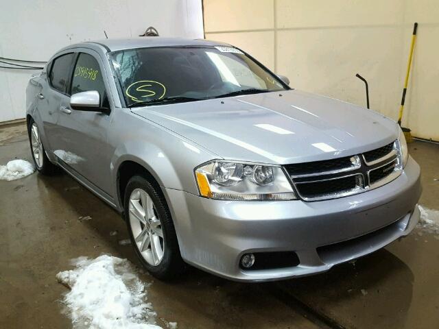 1C3CDZCBXEN102309 - 2014 DODGE AVENGER SX SILVER photo 1