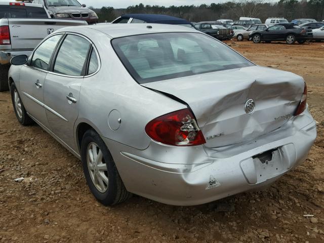 2G4WD532651213017 - 2005 BUICK LACROSSE C SILVER photo 3