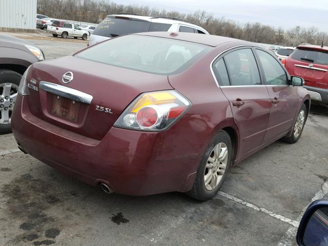 1N4AL2AP1AN532788 - 2010 NISSAN ALTIMA BAS MAROON photo 4