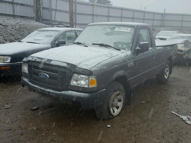 1FTYR10D19PA56776 - 2009 FORD RANGER SILVER photo 2