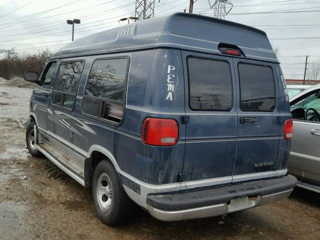 2B6HB11Y61K537287 - 2001 DODGE RAM VAN B1 GREEN photo 3