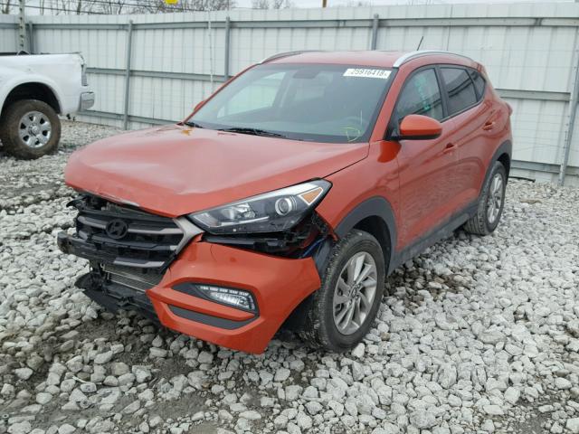 KM8J33A40GU181372 - 2016 HYUNDAI TUCSON LIM ORANGE photo 2