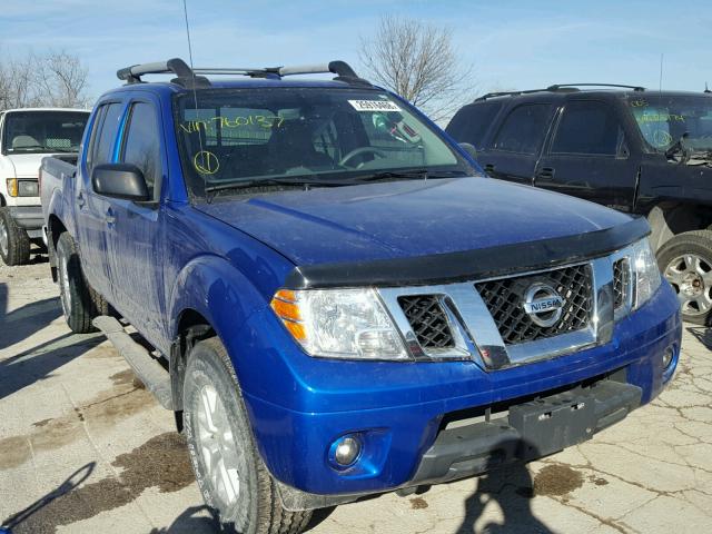 1N6AD0EV3FN760137 - 2015 NISSAN FRONTIER S BLUE photo 1