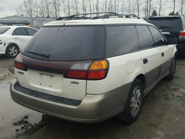 4S3BH675947612264 - 2004 SUBARU LEGACY OUT SILVER photo 4