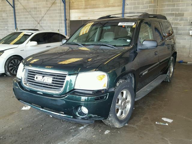 1GKES16S136233129 - 2003 GMC ENVOY XL GREEN photo 2