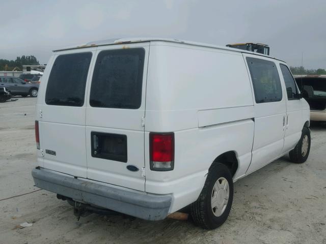 1FTRE1422XHA55720 - 1999 FORD ECONOLINE WHITE photo 4