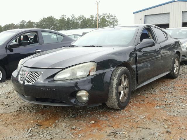 2G2WP522251305632 - 2005 PONTIAC GRAND PRIX BLACK photo 2