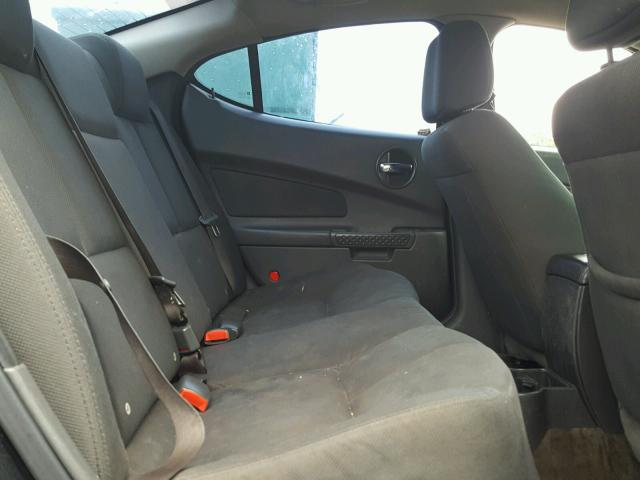 2G2WP522251305632 - 2005 PONTIAC GRAND PRIX BLACK photo 6