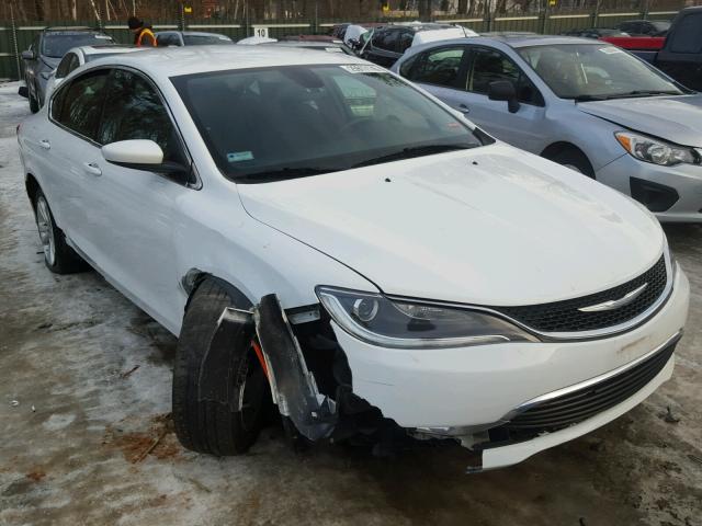 1C3CCCAB7FN675320 - 2015 CHRYSLER 200 LIMITE WHITE photo 1