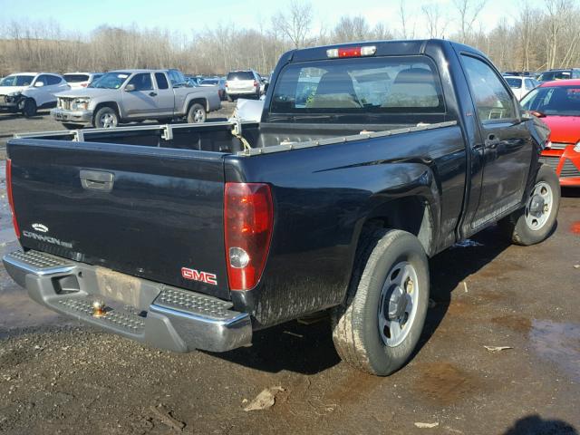 1GTHTBD9XA8104710 - 2010 GMC CANYON BLACK photo 4