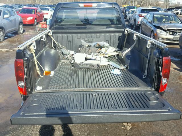 1GTHTBD9XA8104710 - 2010 GMC CANYON BLACK photo 9