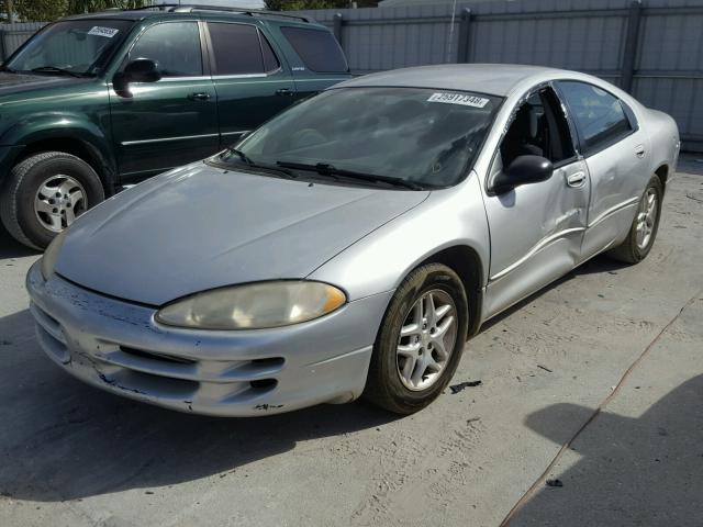 2B3HD46R64H605583 - 2004 DODGE INTREPID S SILVER photo 2