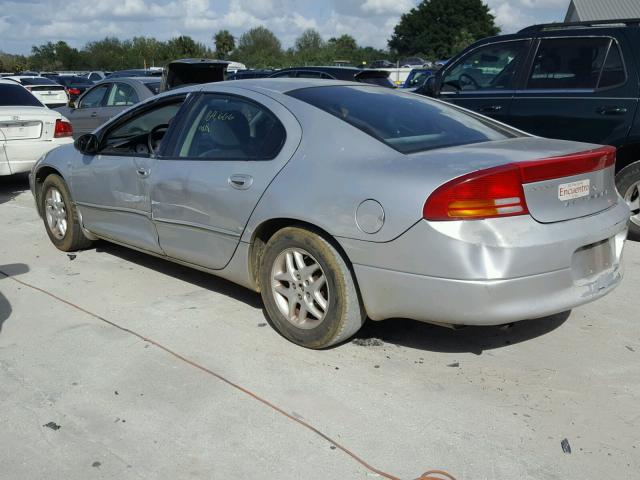 2B3HD46R64H605583 - 2004 DODGE INTREPID S SILVER photo 3