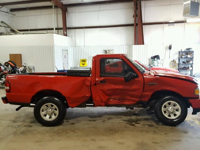 1FTYR10DX8PA39179 - 2008 FORD RANGER RED photo 9