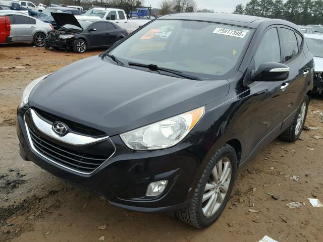 KM8JU3AC3BU147813 - 2011 HYUNDAI TUCSON GLS BLACK photo 2