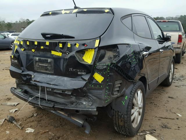 KM8JU3AC3BU147813 - 2011 HYUNDAI TUCSON GLS BLACK photo 4