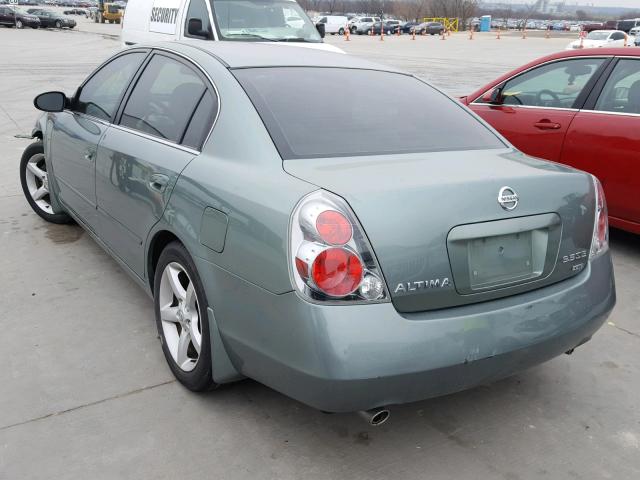 1N4BL11DX6N305210 - 2006 NISSAN ALTIMA SE GREEN photo 3