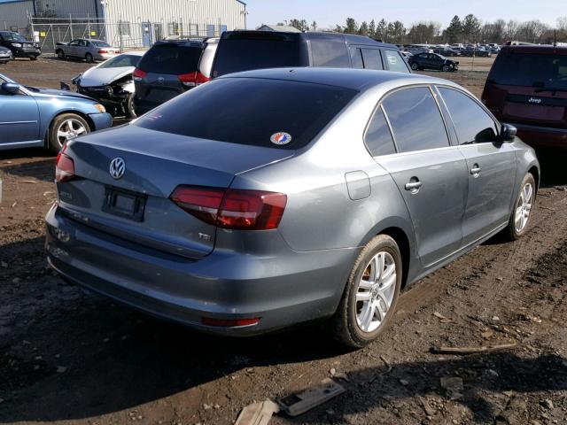 3VW167AJ8HM251650 - 2017 VOLKSWAGEN JETTA S GRAY photo 4