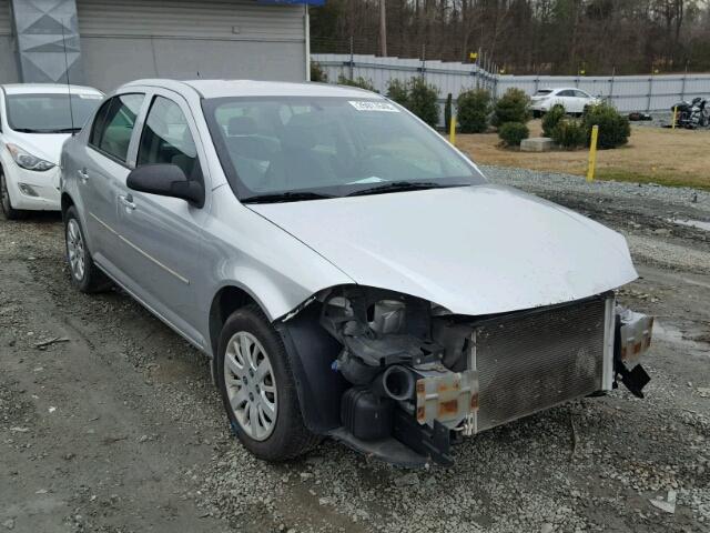 1G1AB5F5XA7207432 - 2010 CHEVROLET COBALT LS SILVER photo 1