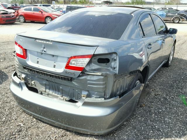 4A3AB36F49E006313 - 2009 MITSUBISHI GALANT ES GREEN photo 4