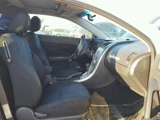 JTKDE177X50046303 - 2005 TOYOTA SCION TC 银色 照片 5