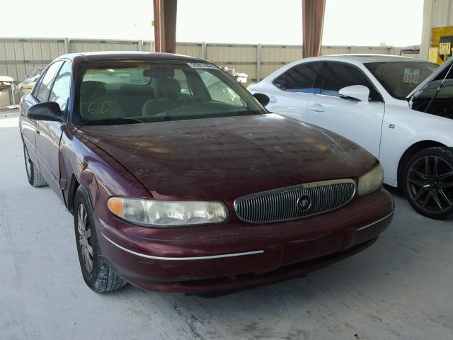 2G4WS52M5X1512011 - 1999 BUICK CENTURY CU BURGUNDY photo 1