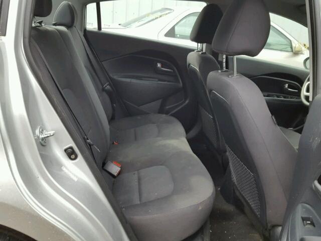 KNADM4A33C6091558 - 2012 KIA RIO LX Արծաթագույն լուսանկար 6