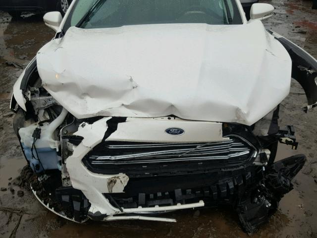 3FA6P0D96DR316092 - 2013 FORD FUSION TIT WHITE photo 7