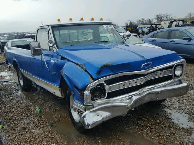 CE240S108098 - 1970 CHEVROLET C20 BLUE photo 9