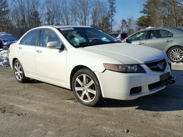 JH4CL96894C007456 - 2004 ACURA TSX WHITE photo 1