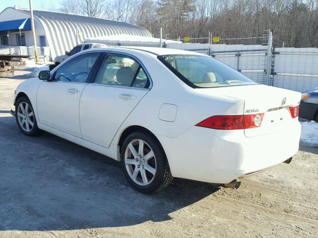 JH4CL96894C007456 - 2004 ACURA TSX WHITE photo 3