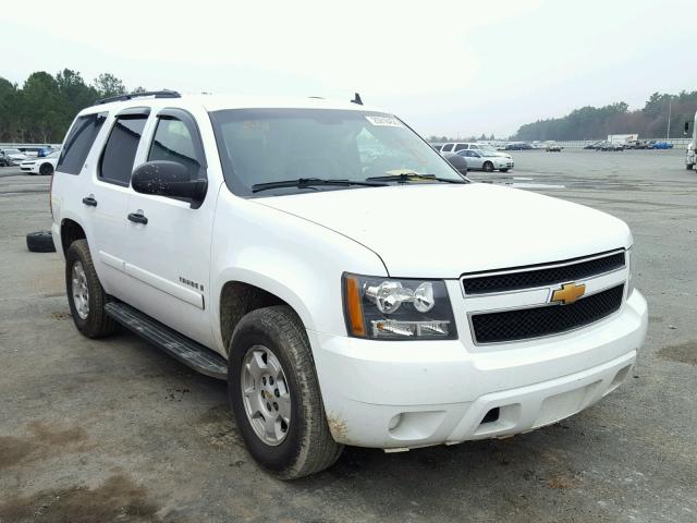 1GNFC13C79R157375 - 2009 CHEVROLET TAHOE C150 WHITE photo 1