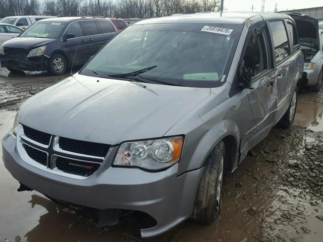 2C4RDGBG1GR311645 - 2016 DODGE GRAND CARA WHITE photo 2