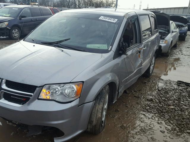 2C4RDGBG1GR311645 - 2016 DODGE GRAND CARA WHITE photo 9