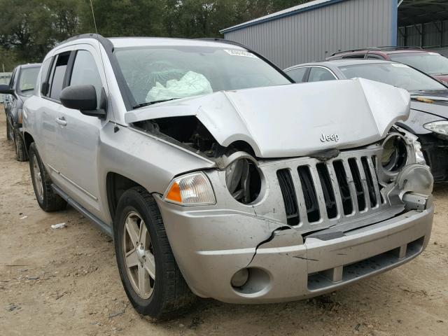 1J4NT4FB2AD549250 - 2010 JEEP COMPASS SP SILVER photo 1