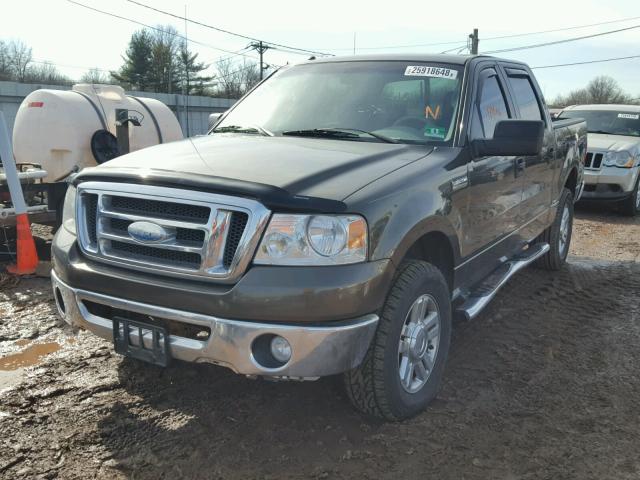 1FTPW14V68FA92605 - 2008 FORD F150 SUPER BROWN photo 2