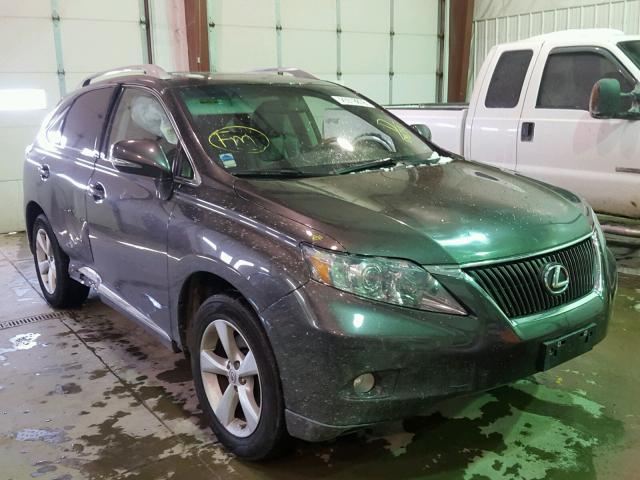 2T2BK1BA0AC059874 - 2010 LEXUS RX 350 CHARCOAL photo 1