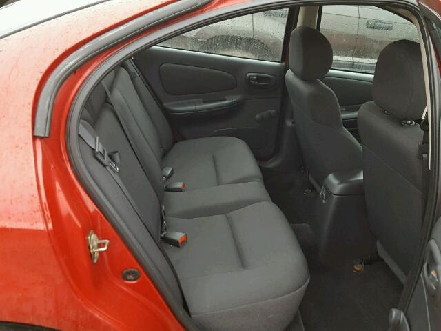 1B3ES56C85D242194 - 2005 DODGE NEON SXT RED photo 6