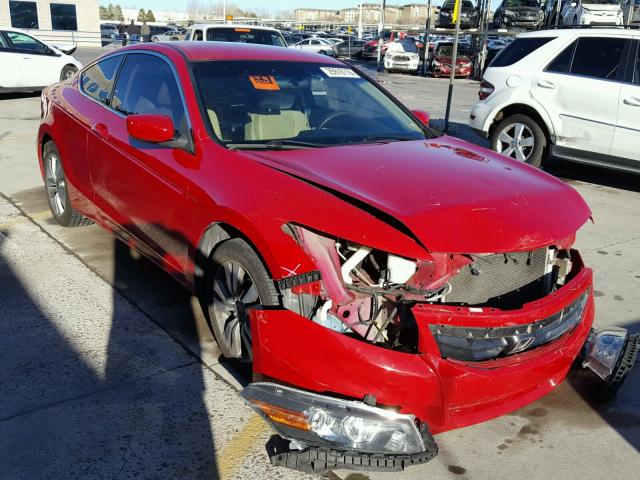 1HGCS1B30BA009607 - 2011 HONDA ACCORD LX- RED photo 1