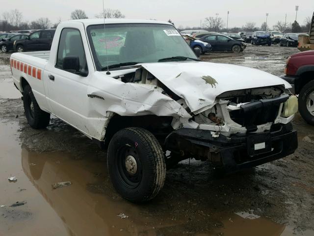 1FTYR10U54PA75405 - 2004 FORD RANGER WHITE photo 1